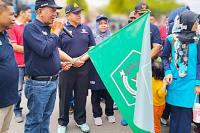 Peringatan Kerukunan HAB ke-77: Kemenag Pessel Gelar Jalan Santai