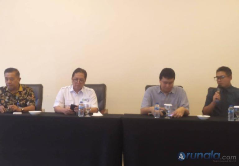 Suasana konferensi pers jelang Pertemuan Ilmiah 4th ROSADE 2023 di Hotel Truntum Padang, Kamis (9/2). (Foto : Fajril)