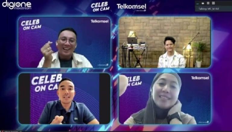 Musisi sekaligus Penyanyi Muda Stevan Pasaribu saat Celeb on Cam. (Dok : Istimewa)