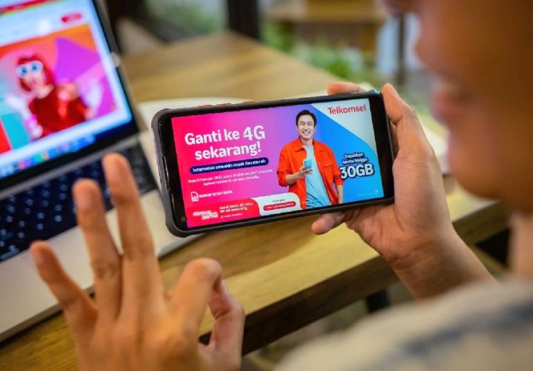 Telkomsel akan melakukan peningkatan layanan jaringan 3G ke 4G di 119 kota/kabupaten selama Bulan Februari 2023. (Dok : Istimewa)