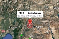 Gempa Besar Guncang Turki, Kekuatan 7,8 Magnitudo