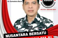 Sabtu Ini, 9 DPD Bapera di Sumbar Dikukuhkan