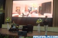 Direktur Network & Services BNI Ronny Venir saat memberikan Kuliah Umum Transformasi Digital di Dunia Perbankan di Conventions Hall Universitas Andalas, Jumat (3/3). (Foto : Fajril)