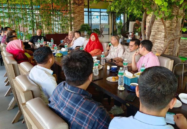 Suasana pertemuan pertama Forum Pariwisata Sumatera Barat pasca-vakum di CHIP, Kamis (9/3). (Dok : Istimewa)