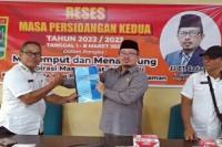 Isi Masa Reses Persidangan Kedua 2022/2023: JJ Dt Gadang Respon Usulan Masyarakat Batang Anai