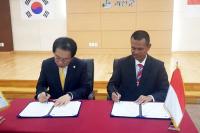 Kota Pariaman Go Internasional, Genius Umar Teken Kerjasama dengan Korea Selatan