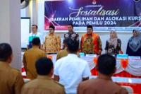KPU Padangpariaman Sosialisasikan Dapil