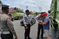 Riksaranmorgabpolsipat di Kota Pariaman, 47 Kendaraan Ditilang