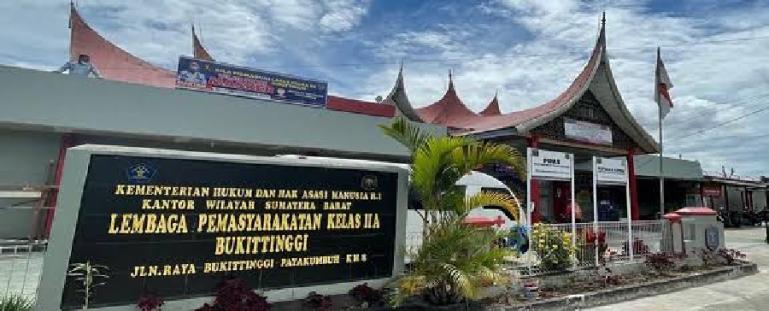 Lembaga Permasyarakatan Kelas IIA Bukittinggi. (Dok : Istimewa)