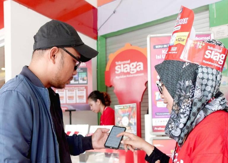 Telkomsel sukses melakukan optimalisasi kualitas dan kapasitas jaringan, serta memastikan ketersediaan produk dan layanan yang customer centric selama momen RAFI 2023. (Dok : Istimewa)