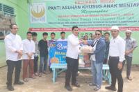 Program Berbagi Kasih Ramadan 2023 Polda Sumbar: Dit Intelkam Santuni Anak-anak Panti Asuhan Khusus Mentawai