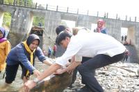 Hindari Banjir, Bendungan Batang Kuranji Dibersihkan