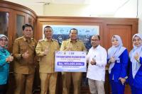 Pemko Dapat Dana Bantuan CSR dari Bank Nagari Pariaman