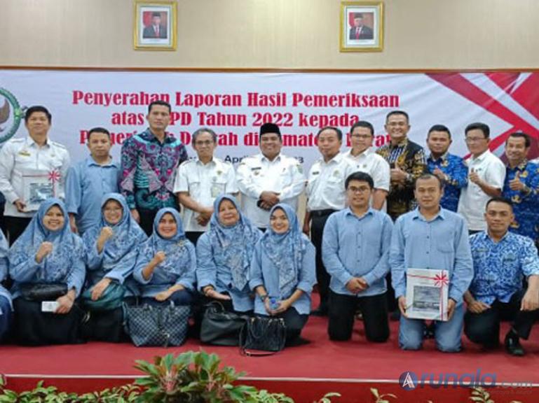 Bupati Suhatri Bur me-launching program nasional Ramah Perempuan dan Peduli Anak (RPPA) di Kecamatan VII Koto, Rabu (17/5). (Dok : Istimewa)