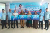 Bank Nagari Serahkan Hadiah Undian Simpeda