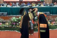 Prof Dr Asrinaldi MSi Guru Besar Pertama Ilmu Politik Unand: Elite Politik Diminta jangan Bermain-main dengan Politik Identitas