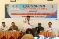 Kecamatan VII Koto jadi Pilot Project Nasional RPPA