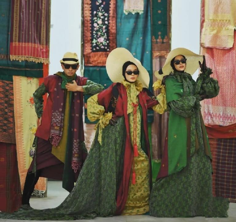 Salah satu karya desainer asal Payakumbuh, Feymil Chang. (Dok : Istimewa)