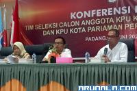 Dibuka Pendaftaran untuk KPU Padangpanjang dan Pariaman