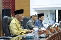 Gubernur Jawab Pandangan Faksi Soal Ranperda APBD 2022