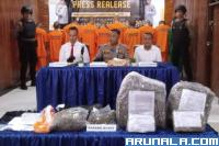 Polresta Padang Perang Terhadap Narkoba: Selama Tiga Bulan 92 Tersangka Ditangkap