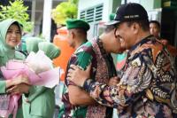 Wawako Mardison Sambut Danrem 032/Wirabaraja