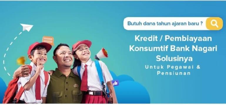 Flyer Promo Pinjaman Tahun Ajaran Baru Bank Nagari. (Dok : Istimewa)
