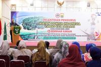 Kepergurusan IDI Kota Periaman 2023-2026 Dilantik: Genius Minta Dokter Lakukan Inovasi untuk Pelayanan