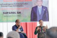 Sosialisasi Perda No.4/2020 tentang Lahan Pertanian: Supardi: Lima Tahun Belakangan Lahan Pertanian Menyusut
