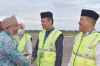Wako dan Wawako Sambut Kepulangan Jamaah Haji Pariaman