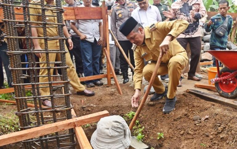 Dimulai Pembangunan Surau Al-Hidayah Desa Koto Marapak