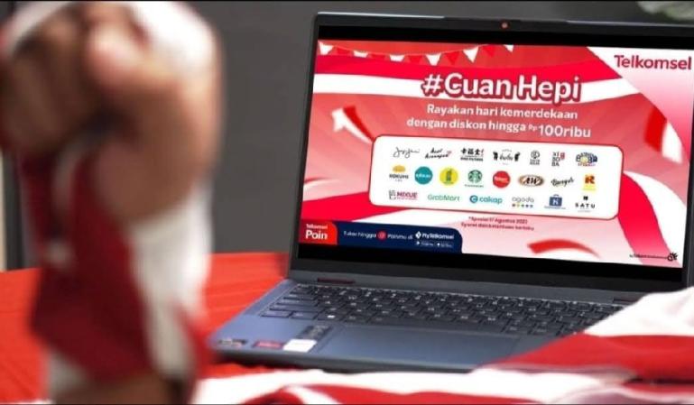 Telkomsel Meriahkan HUT ke-78 RI. (Dok : Istimewa)