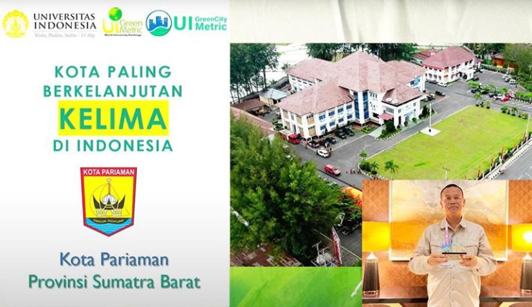 Wali Kota Pariaman, Genius Umar. (Dok : Istimewa)