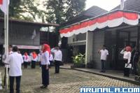 Khidmat Peringatan HUT RI ke-78 di Perindo Sumbar: Admen Minta Bacaleg untuk Berpolitik Santun