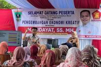 Hidayat kembali Lakukan Sosper No 2 Tahun 2023: Inginkan Posisi Pelaku UMKM di Sumbar Naik Kelas