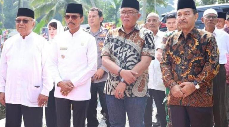Ketua DPRD Sumbar Supardi menghadiri Peresmian Rumah Tahfiz Riyadhul Qur'an di Nagari VII Koto Talago, Kecamatan Guguak, Kabupaten Limapuluh Kota, Minggu (17/9). (Dok : Istimewa)