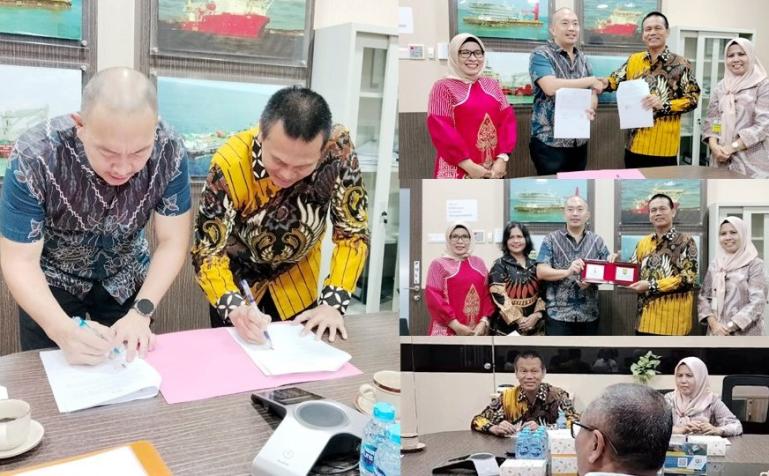 Wako Pariaman, Genius Umar dan General Secretary BSOA, Hendro Hartanto tandatangani nota kerjasama, Jumat (8/9). (Dok : Istimewa)