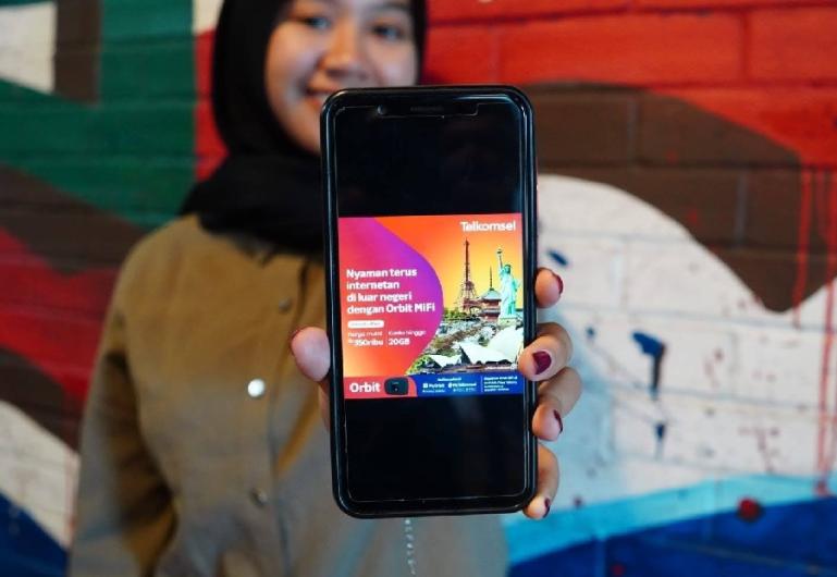 Telkomsel hadirkan paket roaming khusus Orbit MiFi untuk penuhi kebutuhan konektivitas pelanggan di luar negeri. (Dok : Istimewa)