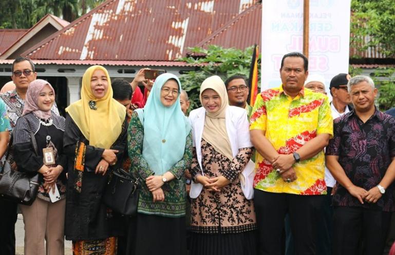 Sekko Pariaman, Yota Balad menerima kunjungan tim verifikasi KKS pusat, Kamis (7/9). (Dok : Istimewa)