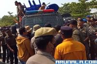 PKL Pantai Padang Ditertibkan Tim Gabungan