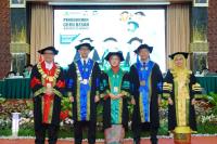 Unand Tambah Tiga Guru Besar Tetap: Rektor Minta Guru Besar jangan Berhenti Berkarya