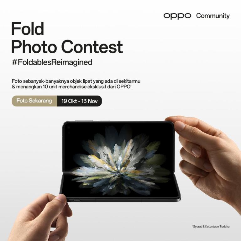 OPPO akan meluncurkan N3 Flip secara resmi di Indonesia. (X/@OPPOIndonesia)