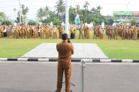 Di Apel Perdana, Pj Wako Tekankan Jaga Keharmonisan dan Integritas