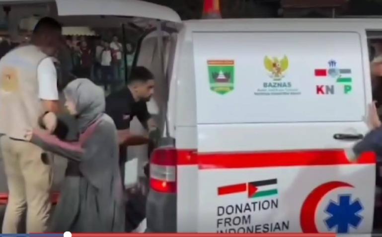 Mobil ambulan hasil donasi Pemprov Sumbar untuk warga Palestina. (Dok : Istimewa)