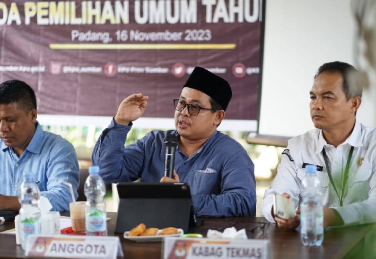 Komisioner KPU Sumbar, Ory Sativa Syaban. (Dok : Istimewa)