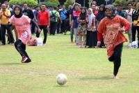 Meriahkan HUT Korpri, Gelar Berbagai Lomba