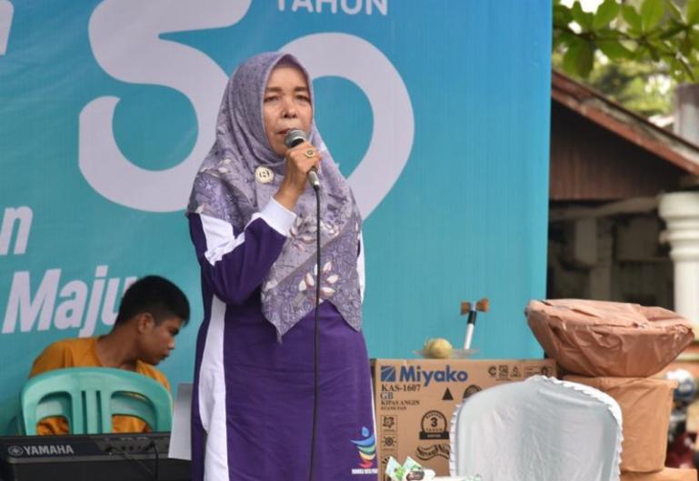 Kepada Dinas Kesehatan Kota Pariaman, Nazifah saat paparkan perkembangan RSUD dr dr. Sadikin Kota Pariaman, , Jumat (8/11). (Dok : Istimewa)