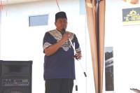 Sekko Pariaman, Yota Balad beri sambuta saat resmikan Musala Al Fattah di Perumahan Abiyyu Regency Desa Apar, Kecamatan Pariaman Utara, Jumat (8/12). (Dok : Istimewa)