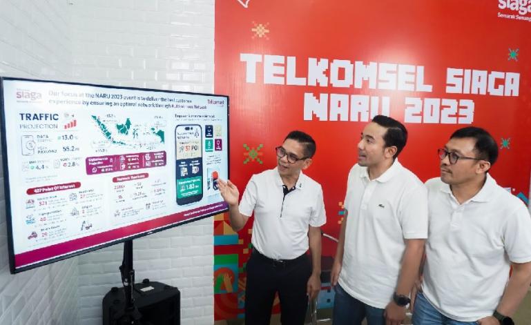 Menyambut momen Natal 2023 dan Tahun Baru 2024 (Nataru) dengan #SemarakSemangat, Telkomsel menghadirkan kenyamanan komunikasi bagi pelanggan melalui kesiapan infrastruktur jaringan broadband terdepan dan terluas. (Dok : Istimewa)