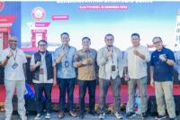 Pertamina Patra Niaga bersama sejumlah BUMN dan pengusaha Pertashop di Sumbar saat gelar sosialisasi, di Kota Bukittinggi, Jumat (15/12). (Dok : Istimewa)